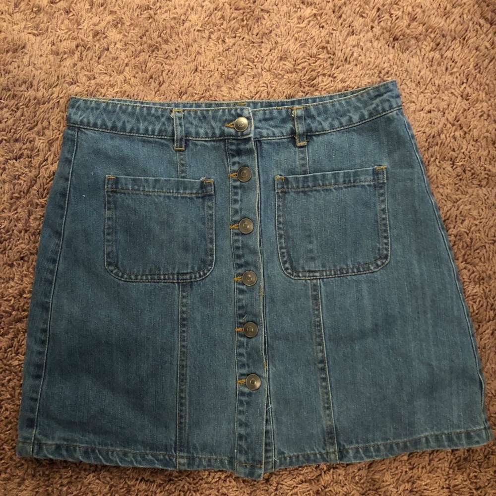 Boutique denim skirt